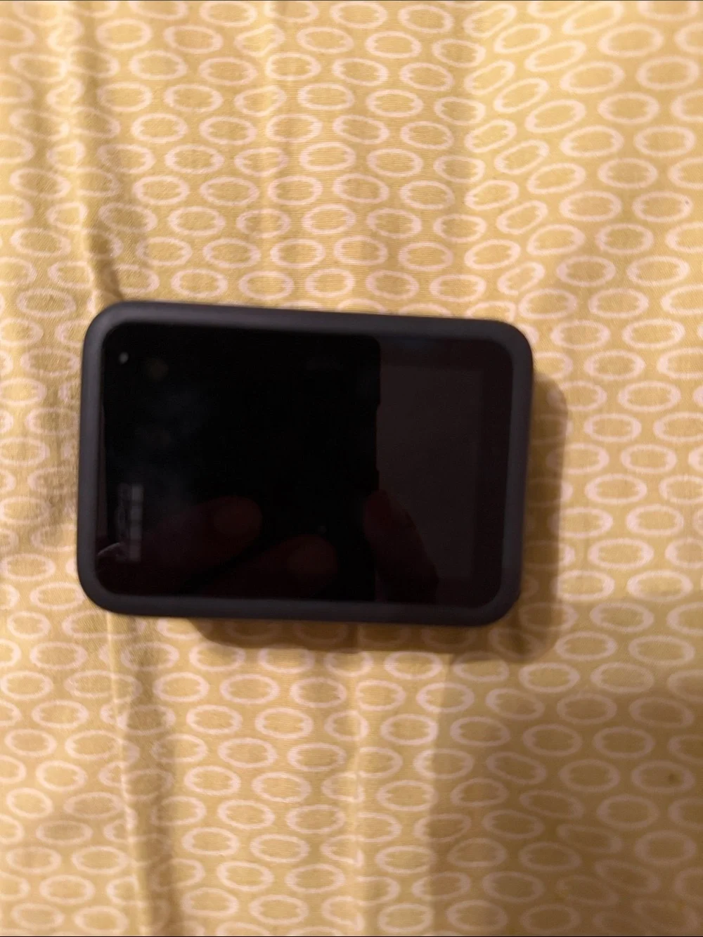 GoPro Black Action Camera with Blue Logo